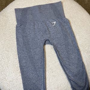 Gymshark XS leggings vital seamless grey